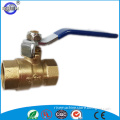dn25 manual brass gold colour lever operated ball valve